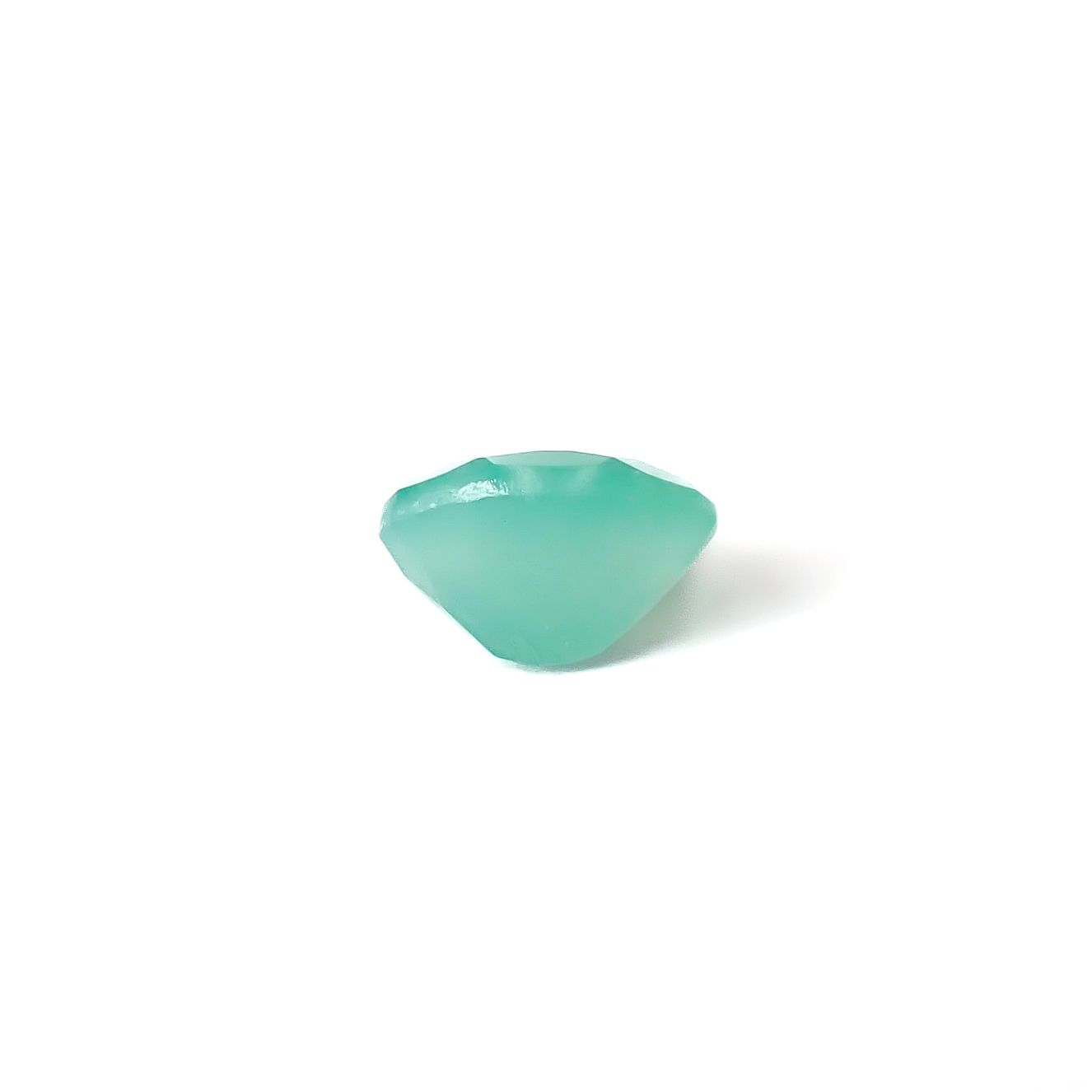 アクアプレーズ 南アフリカ産 1.28ct / 8.1x6.1mm前後 [260432019]