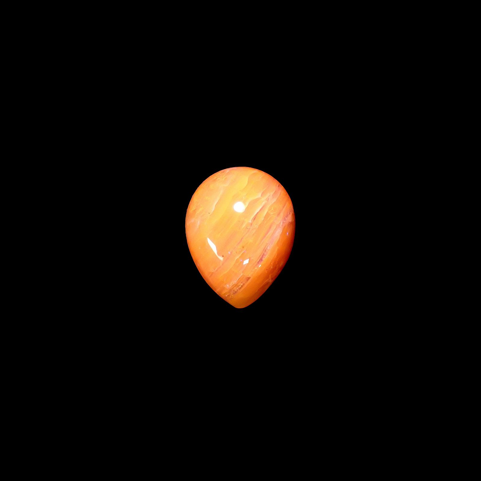 北海道オパール 北海道河東郡鹿追町然別産 6.05ct [250530393]14.4x11.2mm前後