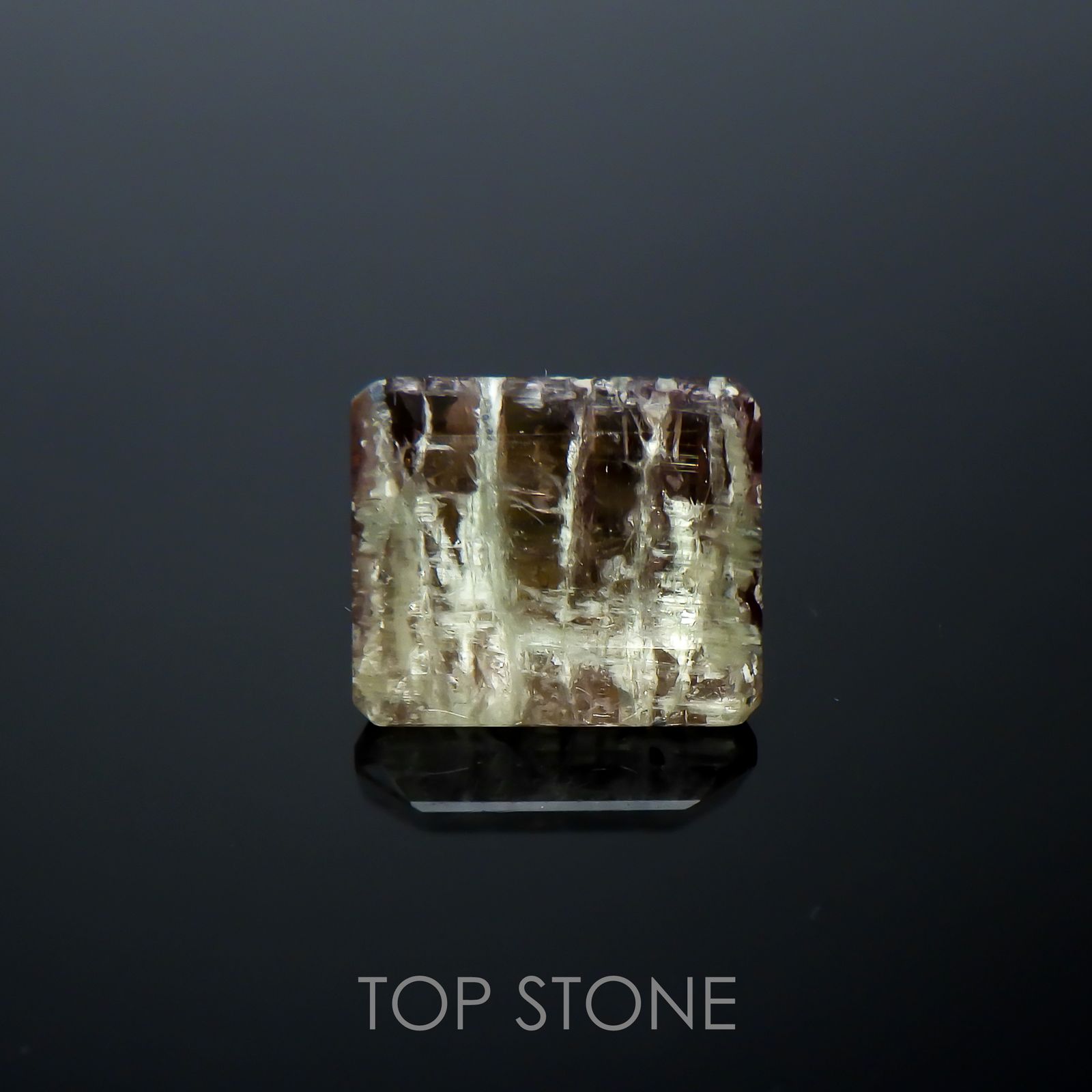 ゼブラトルマリン ブラジル産 2.81ct[220515927]8.9x7.7mm前後