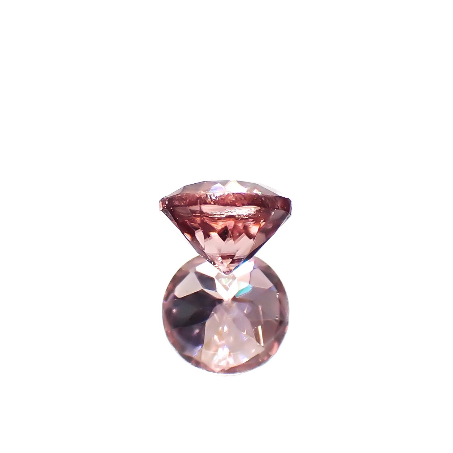 ピンクジルコン スリランカ/カンボジア産 0.83ct[240928806]5.1x5mm前後