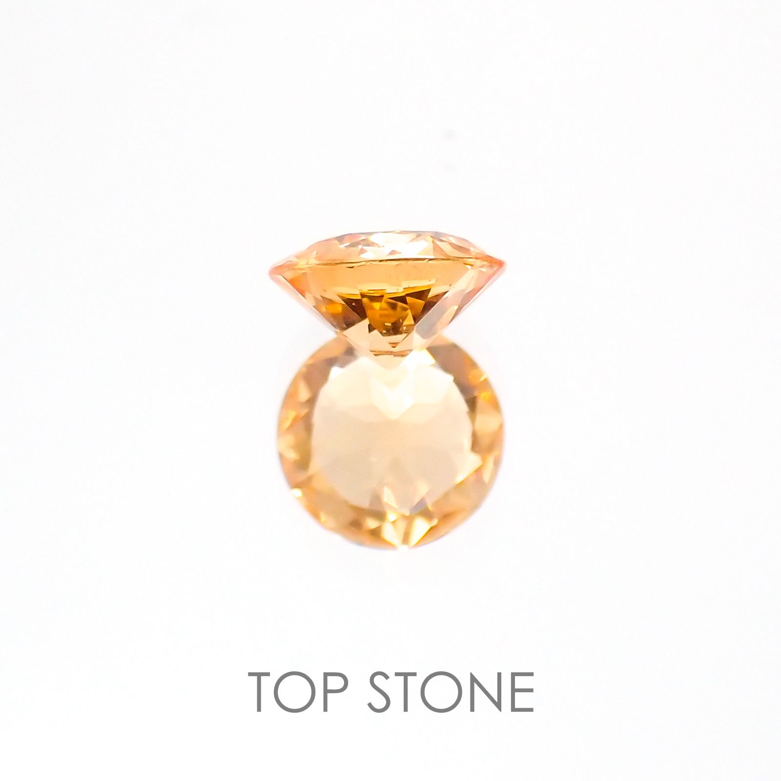 マンダリンガーネット ケニア産 ルース 0.52ct[20118100]5×5mm前後