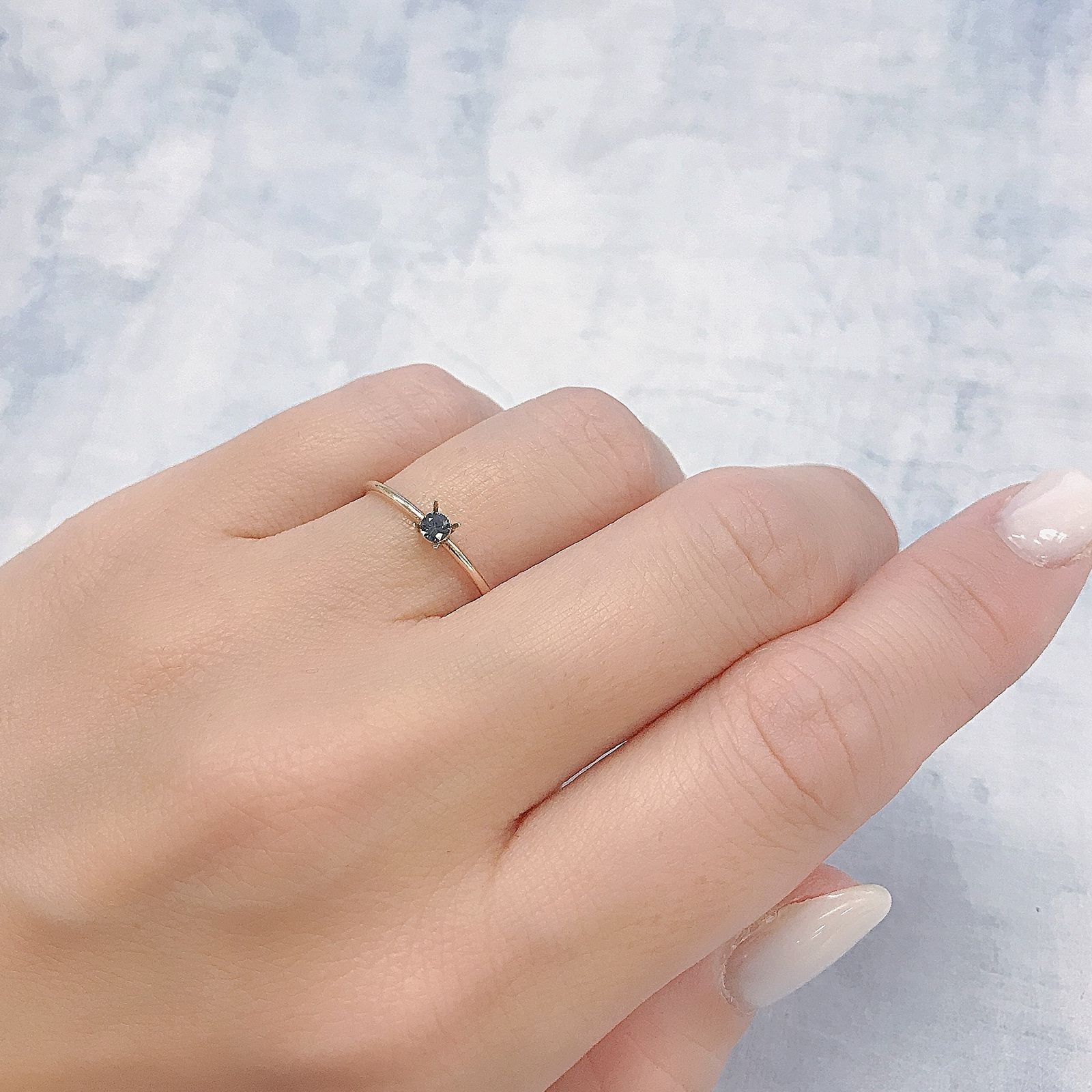 カラーチェンジガーネット アレキタイプ(宝石名ガーネット)マダガスカル・ベキリー産 0.083ct 識別済[220616544]2.6x2.6mm前後