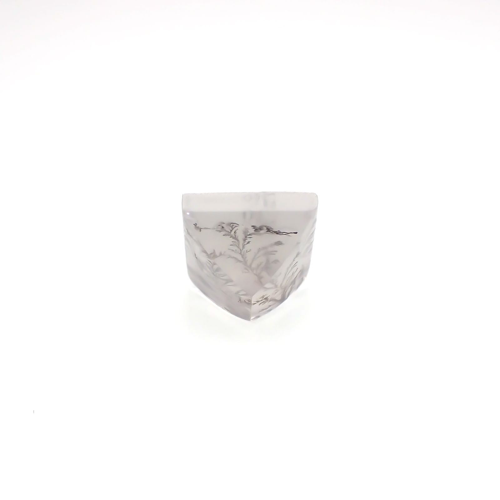 デンドリチッククォーツ ブラジル産 10.55ct[230823239]13.8x11.8mm前後
