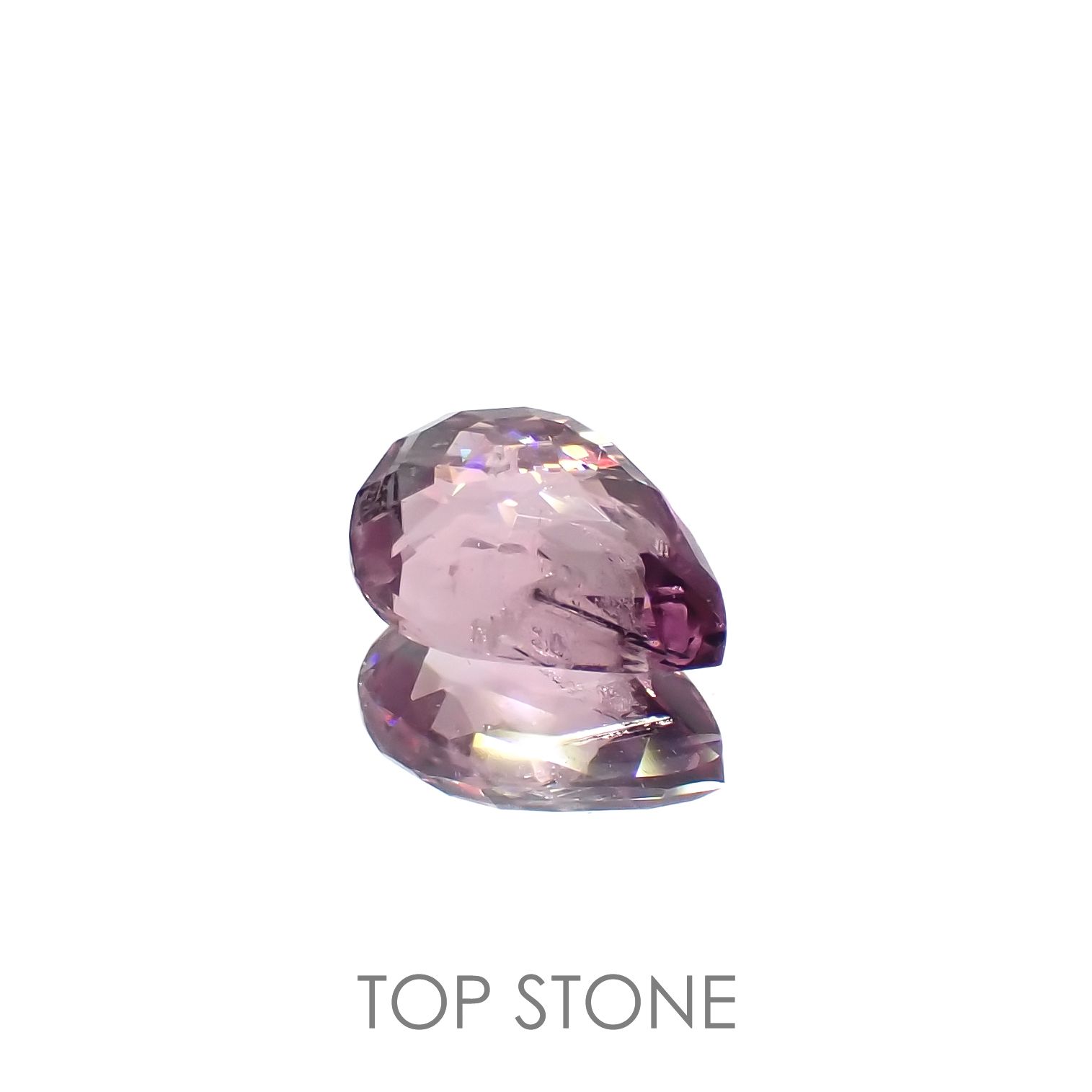 ピンクポードレッタイト(宝石名ピンク・ポードレッタイト)ビルマ産 0.936ct ソ付(彩珠)[221018921]7.2x5.3mm前後