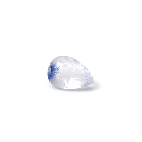 デュモルチェライトインクォーツ ブラジル産 0.82ct / 8x5.5mm前後 [260331848]
