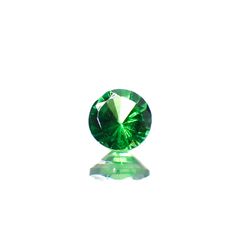 ツァボライト(宝石名グリーン グロッシュラー・ガーネット)タンザニア産 0.14ct 識別済[240226095]3.1x3.1mm前後