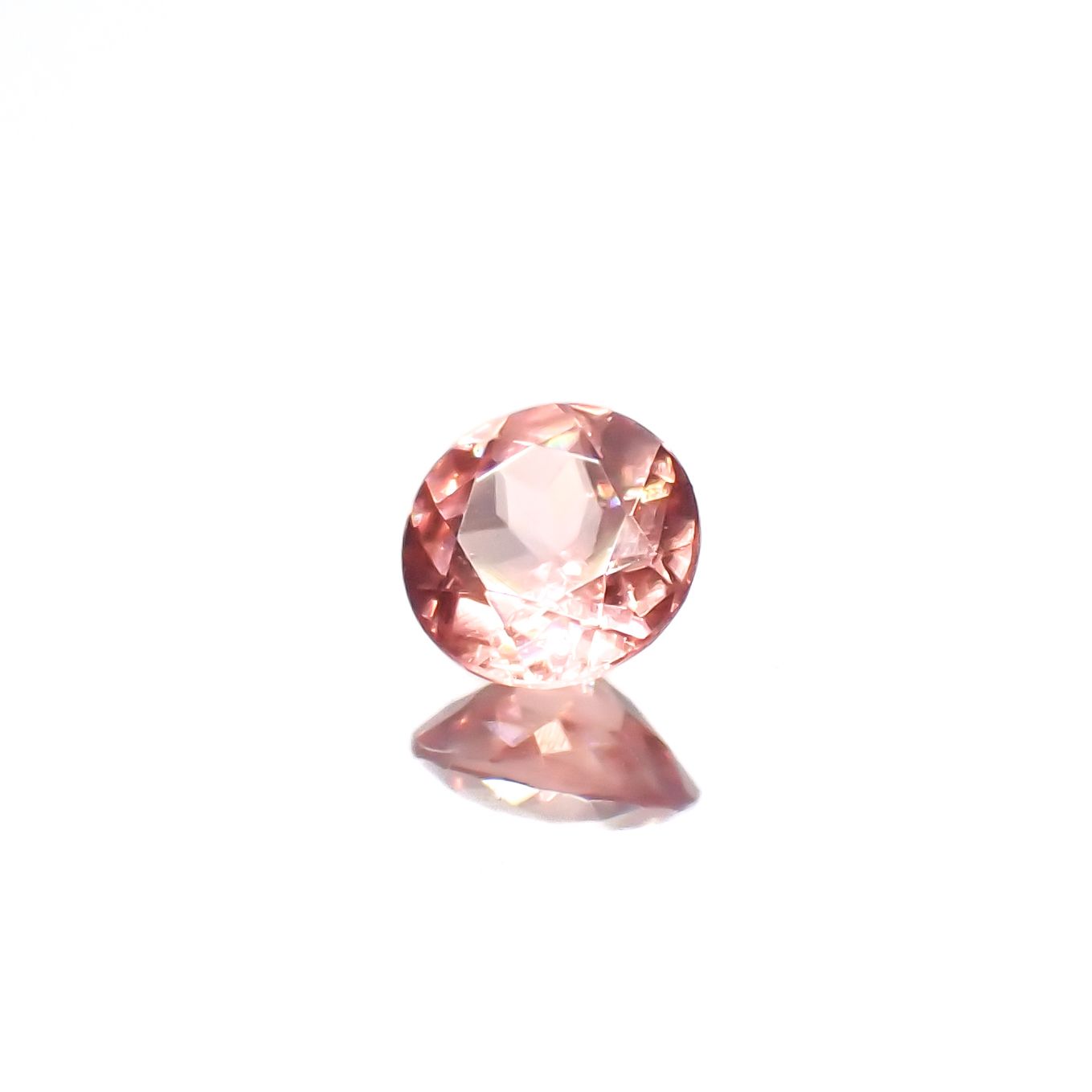 ロードクロサイト(宝石名ロードクロサイト)アメリカ・コロラド州・デトロイトシティ鉱山産 0.32ct 識別済[231224916]4.2x4.2mm前後
