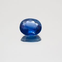 サファイア(宝石名サファイア)マダガスカル/スリランカ産 0.74ct 識別済[231124317]6.1x5mm前後