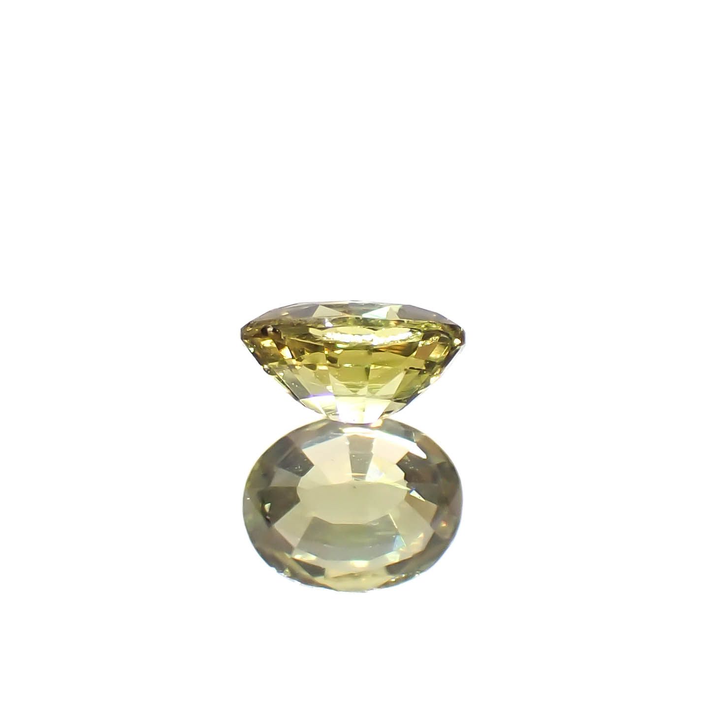 イエローサファイア スリランカ/マダガスカル産 0.25ct / 4.1x3.3mm前後 [250931138]