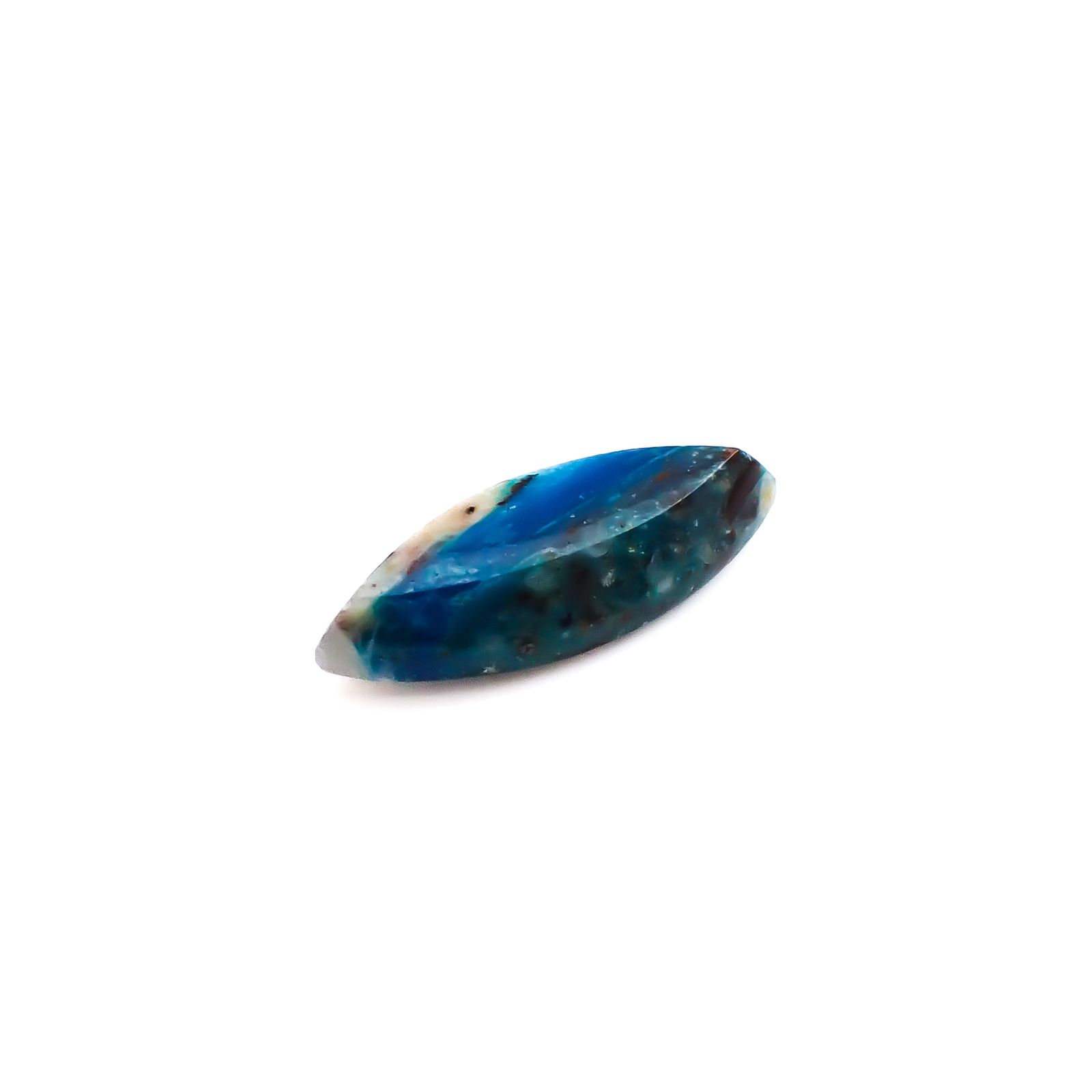 ブルーオパール ペルー産 3.53ct / 18.2x6.8mm前後 [260933092]