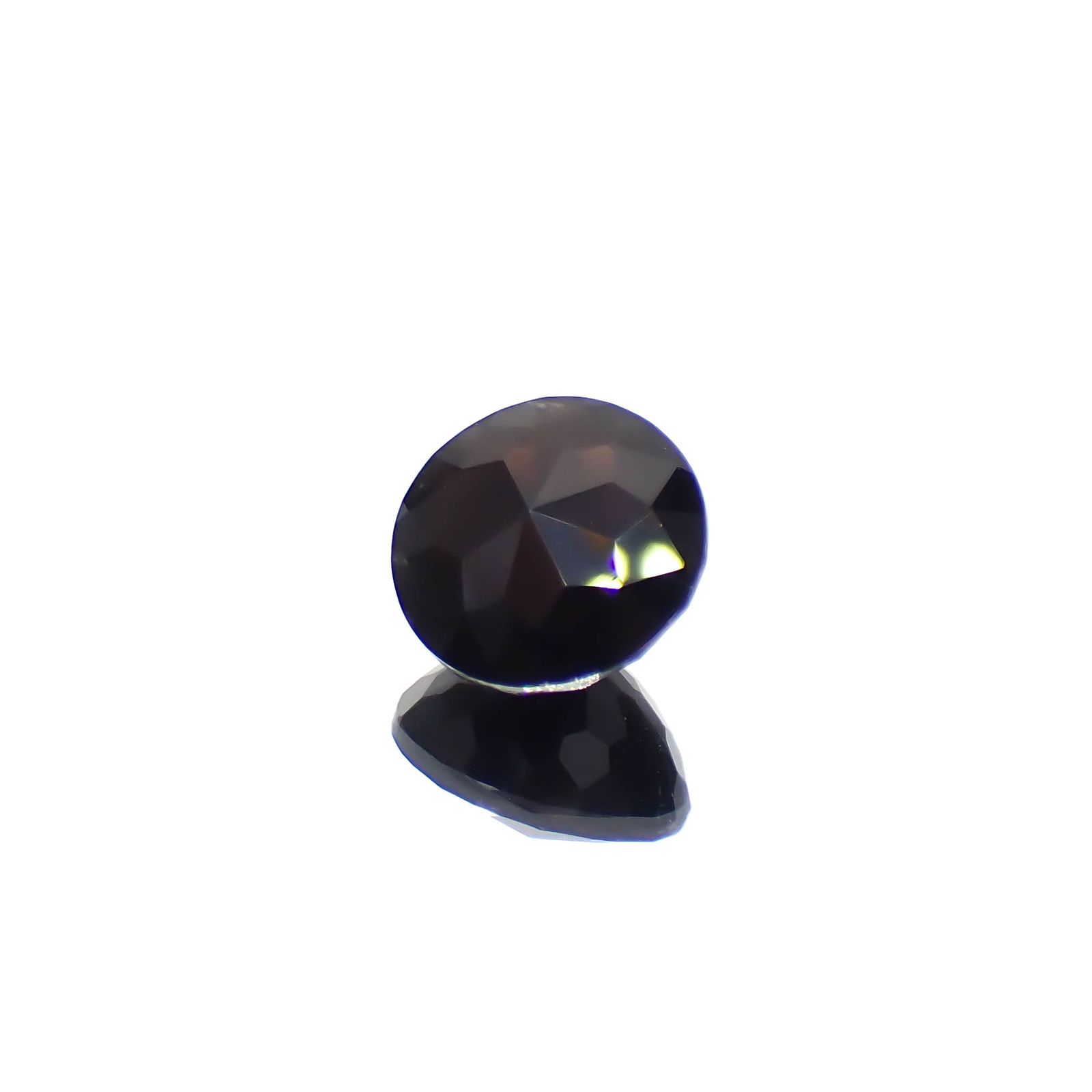 ◇カスタムカット◇モリオン チベット産 3.93ct[240427373]10.4x10.3mm前後
