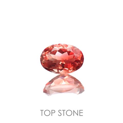 レッドラブラドライト(宝石名ラブラドライト)エチオピア産 0.88ct 識別済[221018259]7x4.9mm前後