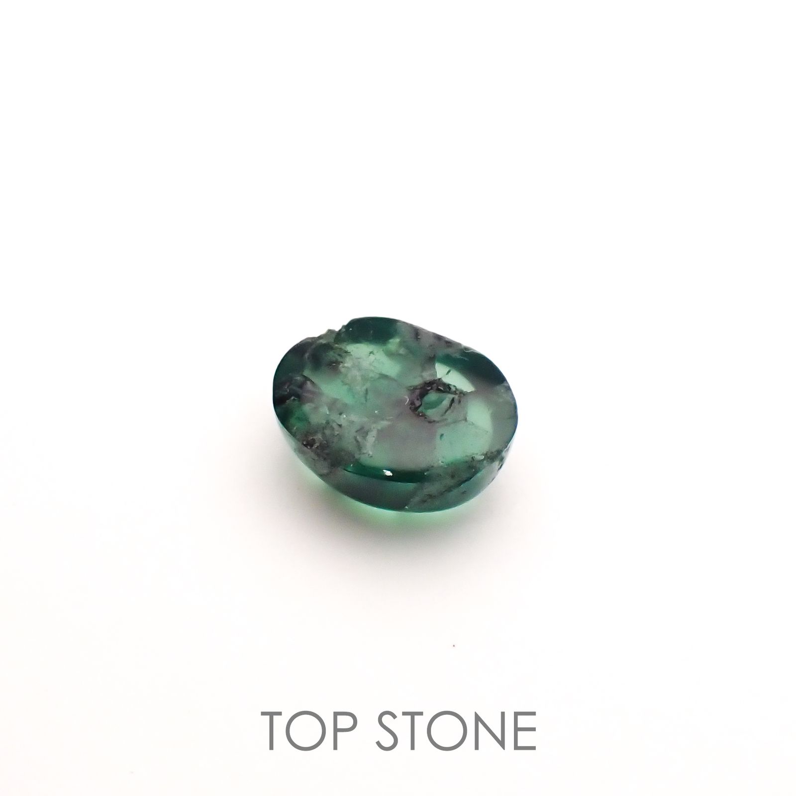 トラピッチェエメラルド コロンビア産 ルース 1.39ct[210711667]7.8×5.8mm前後