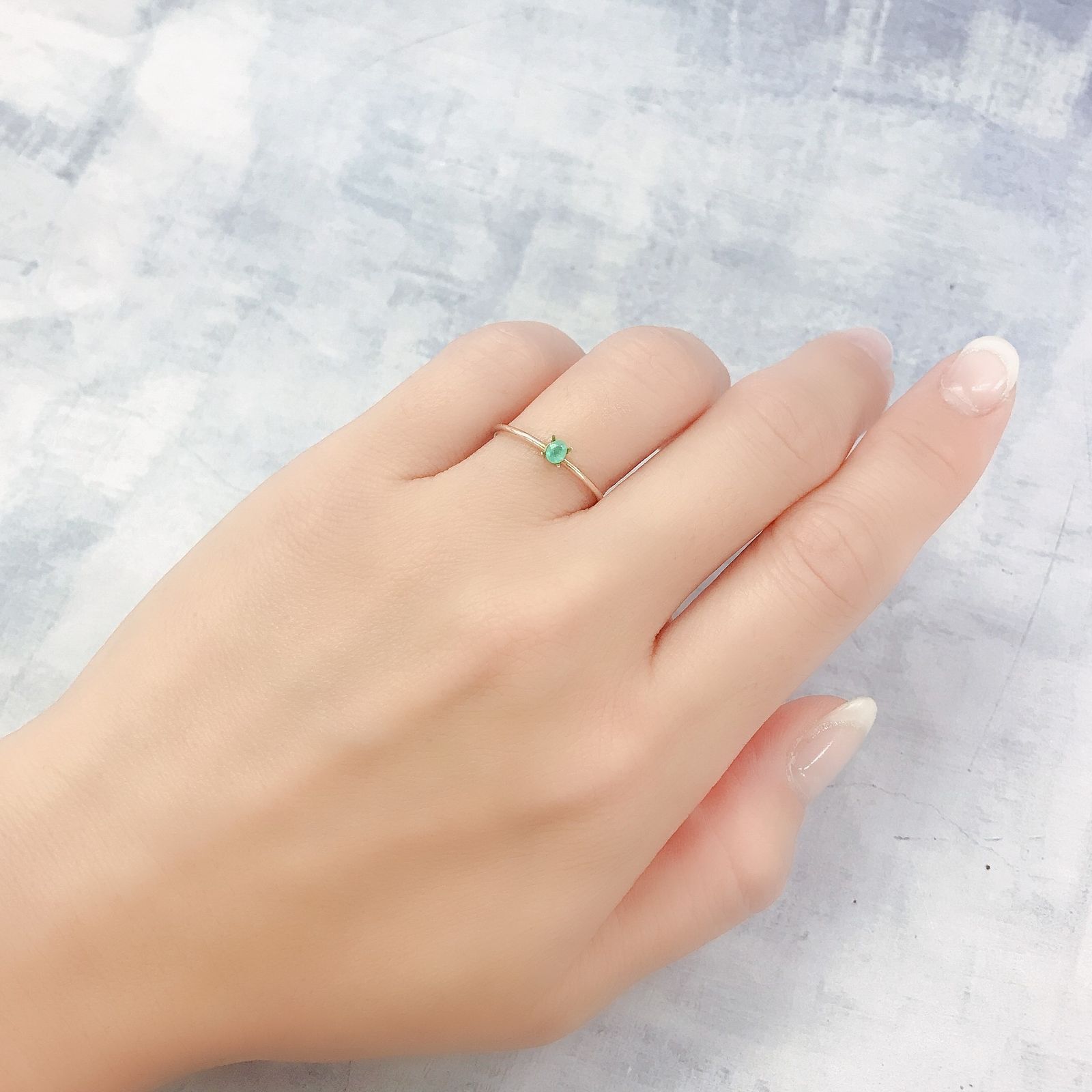 パライバトルマリン(宝石名トルマリン/別名パライバ・トルマリン)ブラジル・パライバ州バターリャ鉱山産 0.099ct 識別済[220717035]3.1x2.5mm前後