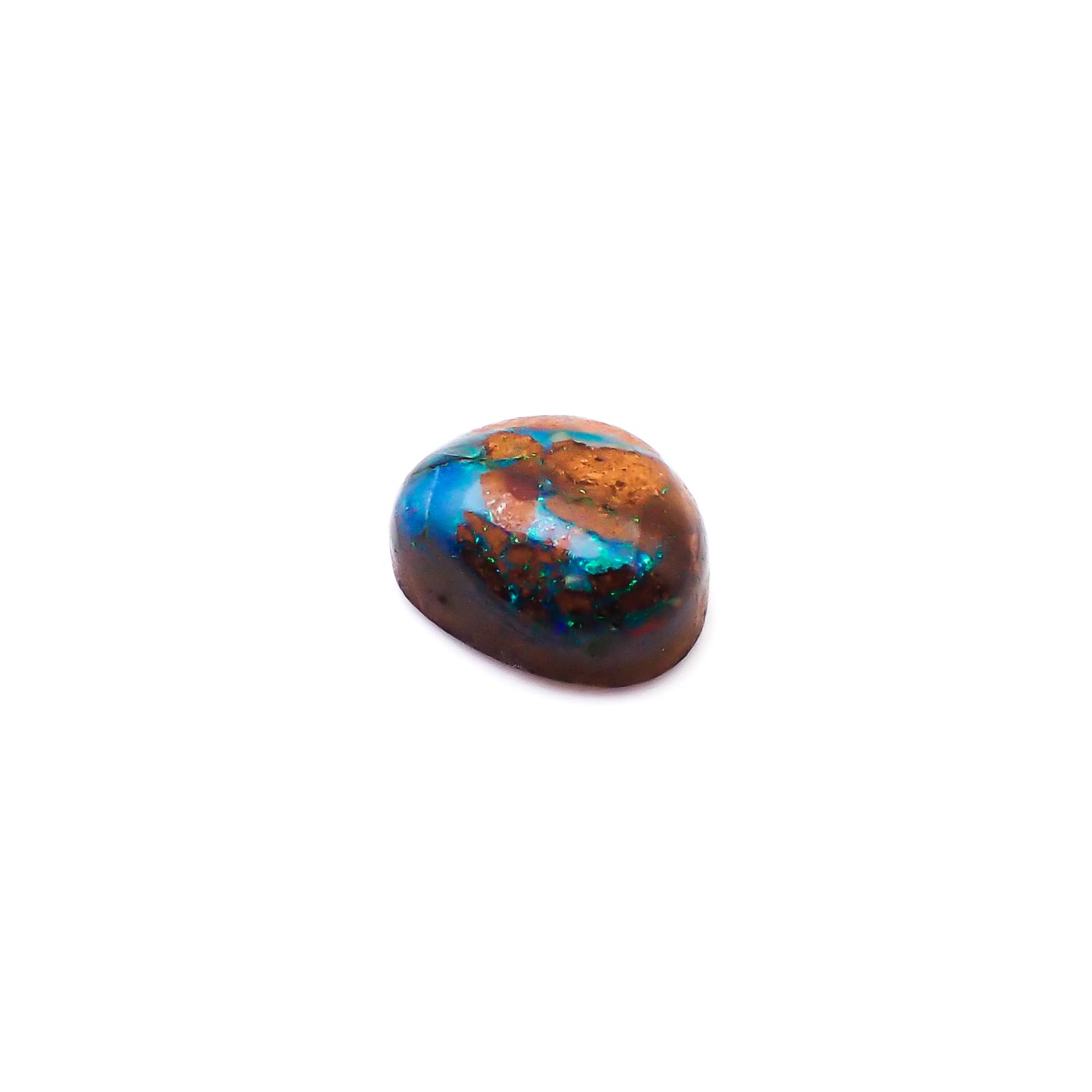 ボルダーオパール オーストラリア産 1.86ct / 7.7x6.9mm前後 [260933073]