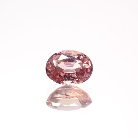 パパラチャサファイア 非加熱(宝石名サファイア/別名パパラチャ・サファイア)スリランカ産 0.22ct GIA鑑付[230521937]4x3.02mm前後