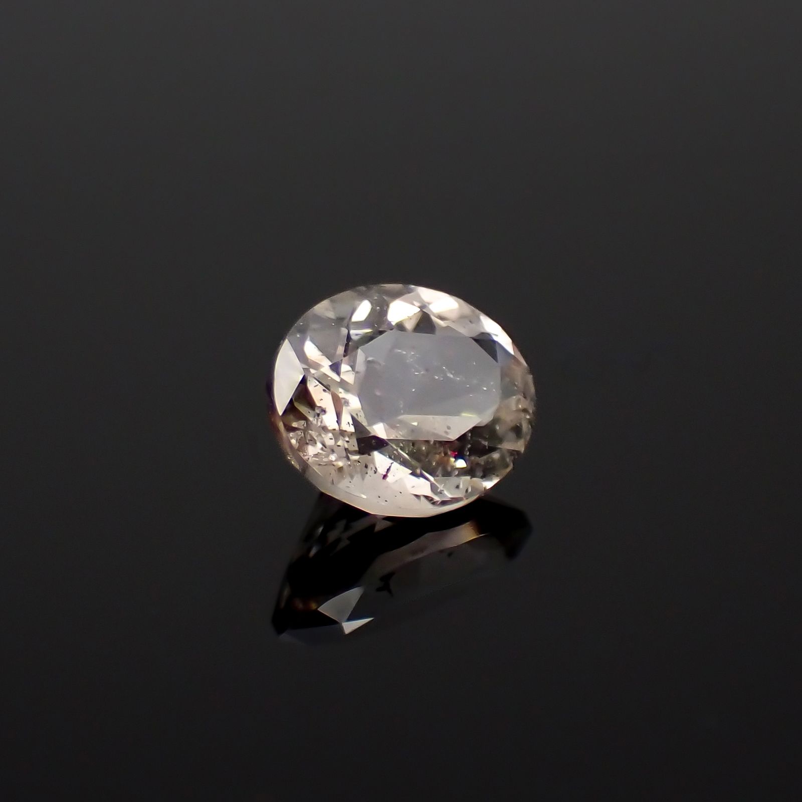 ティンカーベルクォーツ ブラジル産 0.70ct[230923473]6.5x5.4mm前後