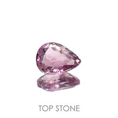 ピンクポードレッタイト(宝石名ピンク・ポードレッタイト)ビルマ産 0.936ct ソ付(彩珠)[221018921]7.2x5.3mm前後