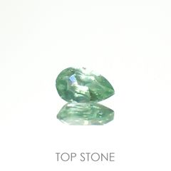 グリーンカイヤナイト タンザニア産 0.50ct[230220574]6.1x3.9mm前後