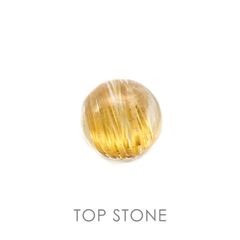 ルチルクォーツ ブラジル産 ルース 1.69ct[20084476]7.2×7.2mm前後