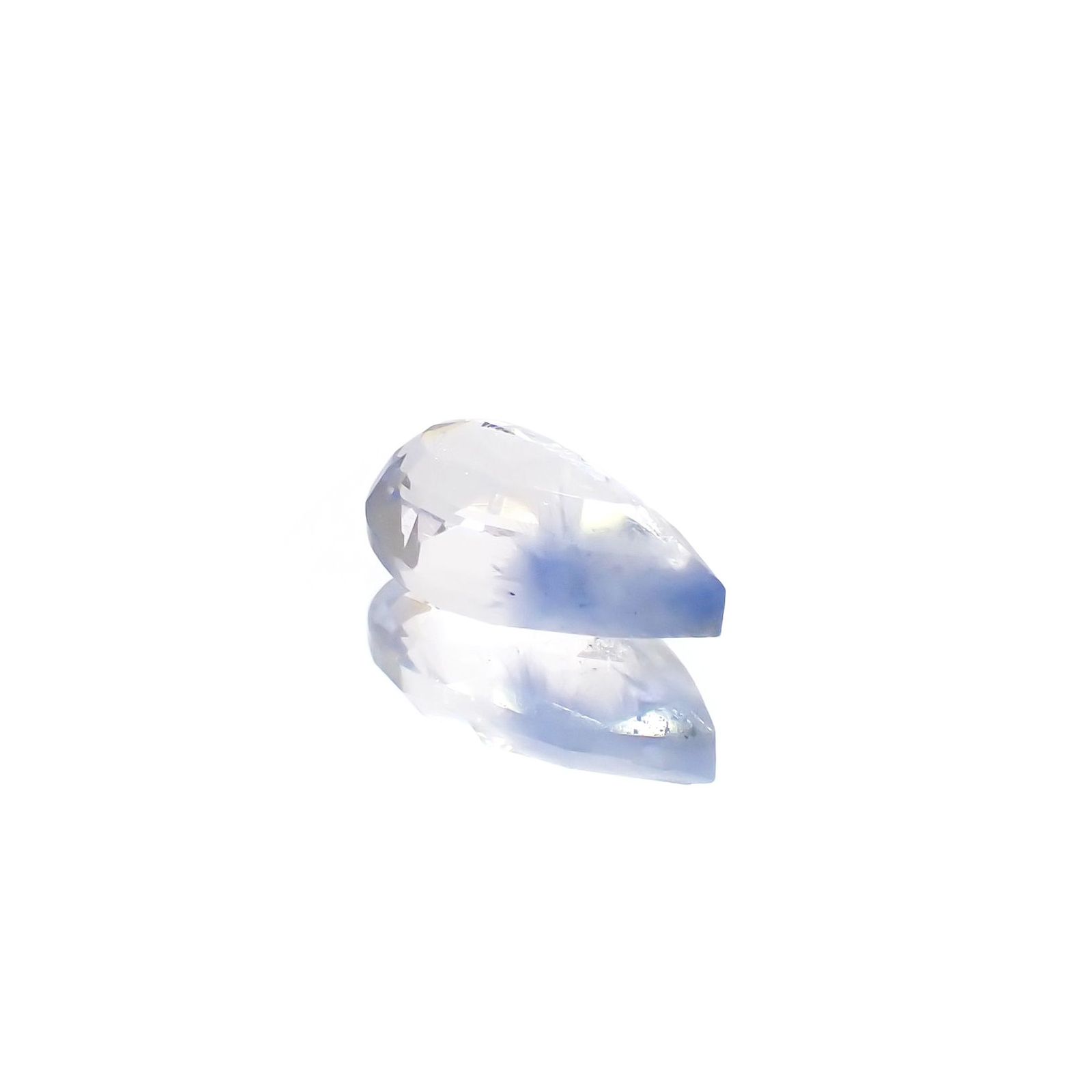 デュモルチェライトインクォーツ ブラジル産 1.50ct / 10.2x6mm前後 [231023583]