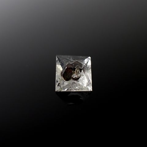 ◇カスタムカット◇バイオタイトインクォーツ モゴック産 4.82ct[240427275]11.2x10.2mm前後