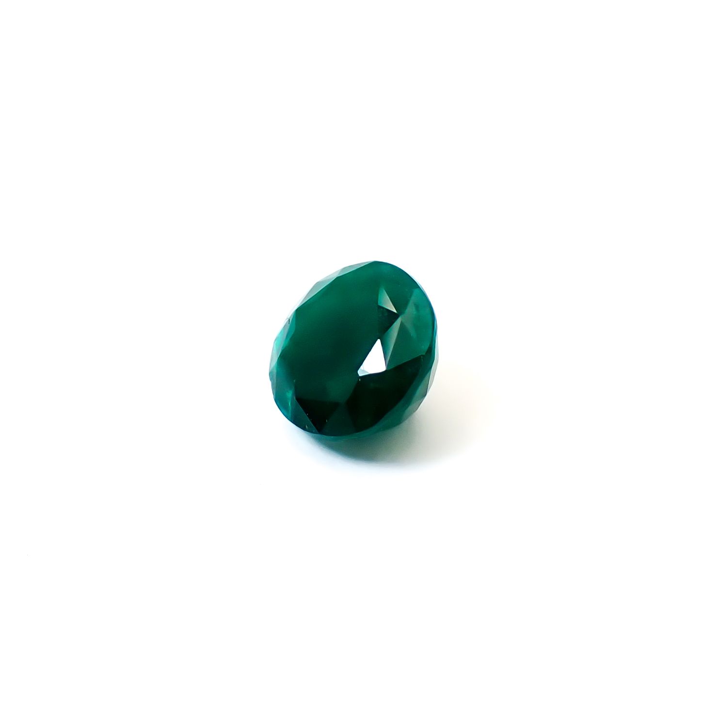 ダイオプテーズ ナミビア産 0.78ct / 5.5x5.4mm前後 [260632302]