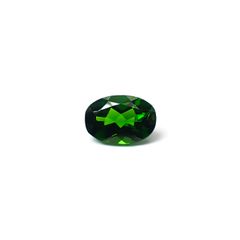 クロムダイオプサイド(宝石名クロム・ダイオプサイド)ロシア産 識別済 0.51ct / 6x4.1mm前後 [260432099]