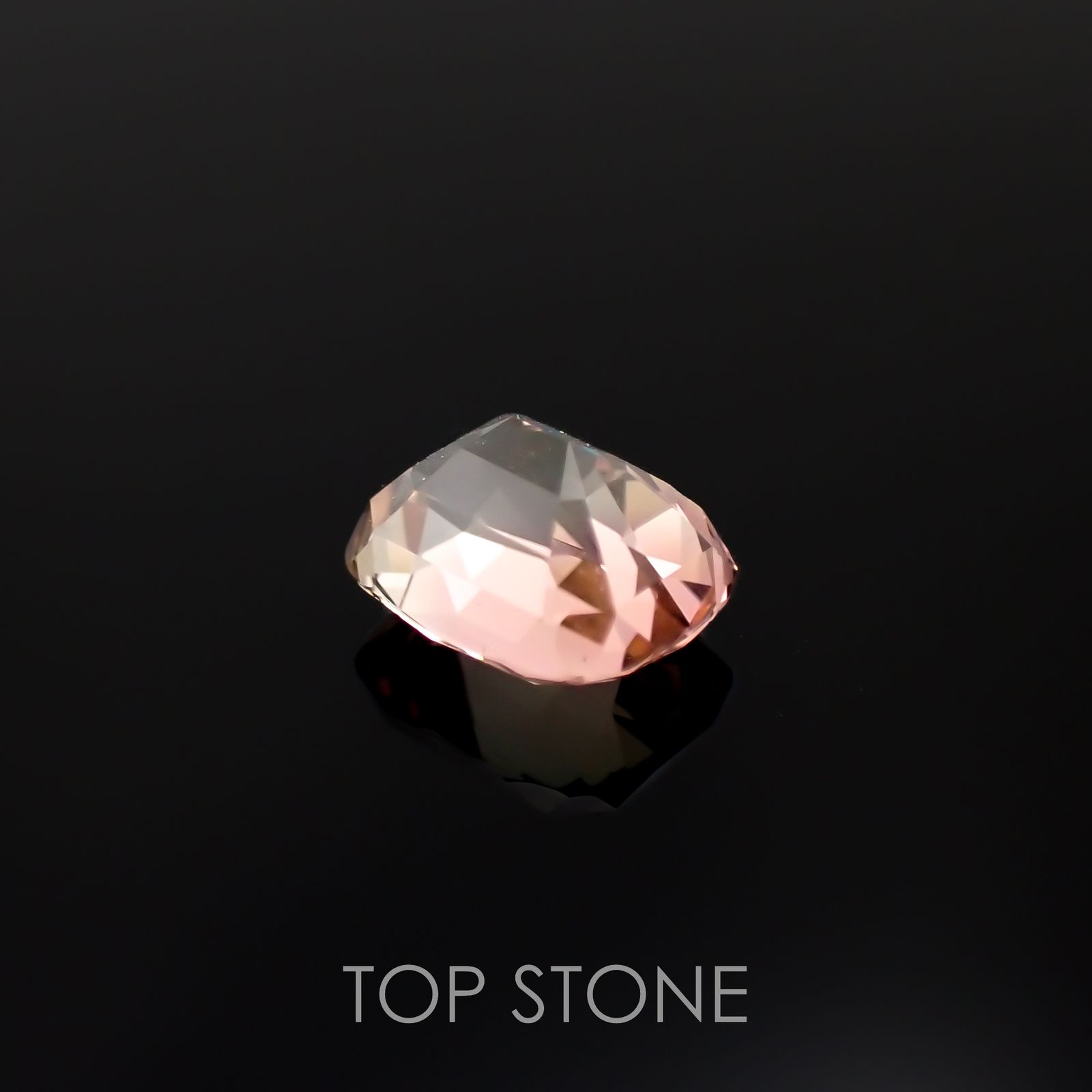 バイカラートルマリン(宝石名トルマリン)ルワンダ産 1.74ct 識別済[221119007]7.8x6.4mm前後