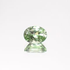 ミントガーネット タンザニア産 0.43ct[231023740]5.1x3.8mm前後