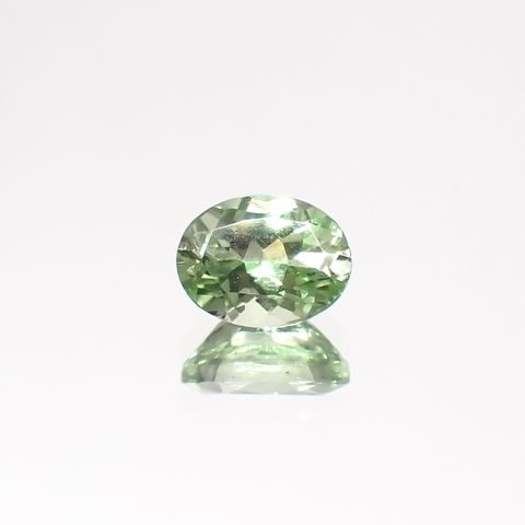 ミントガーネット タンザニア産 0.43ct[231023740]5.1x3.8mm前後