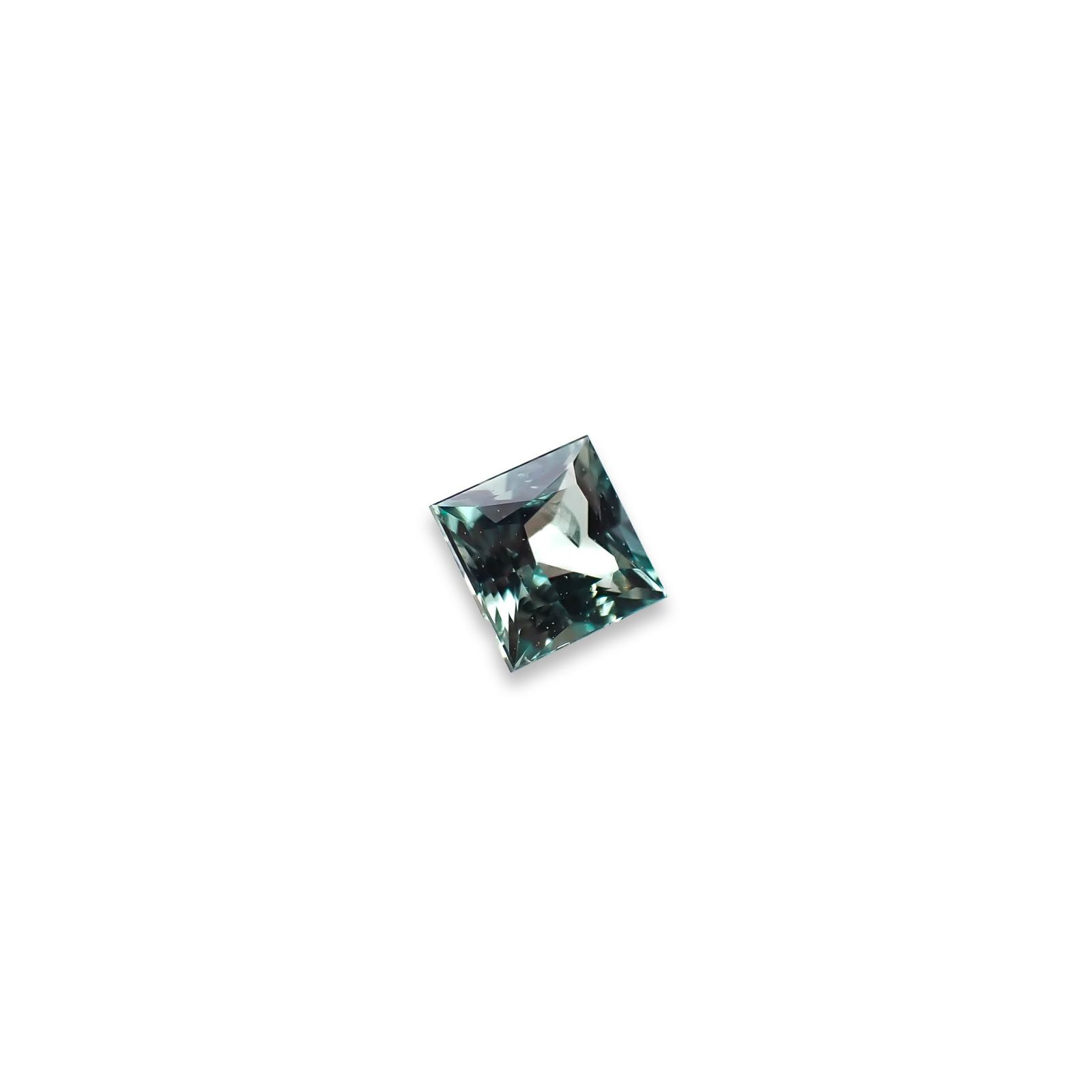 ◇プリンセスカット◇アレキサンドライト ブラジル産/EmeraldMain社製 0.10ct [250330065]2.5x2.5mm前後