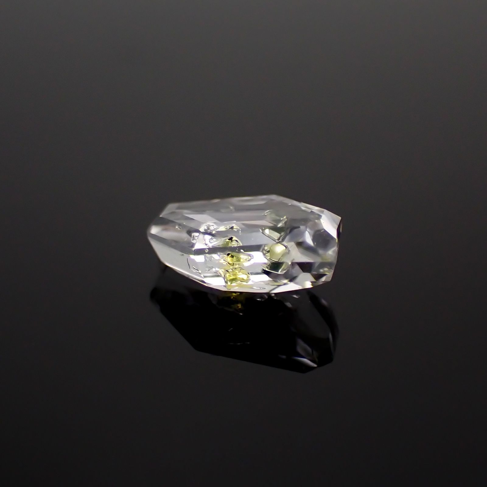 ◇カスタムカット◇オイルインクォーツ パキスタン産 0.78ct [240218544]8.6x5.5mm前後