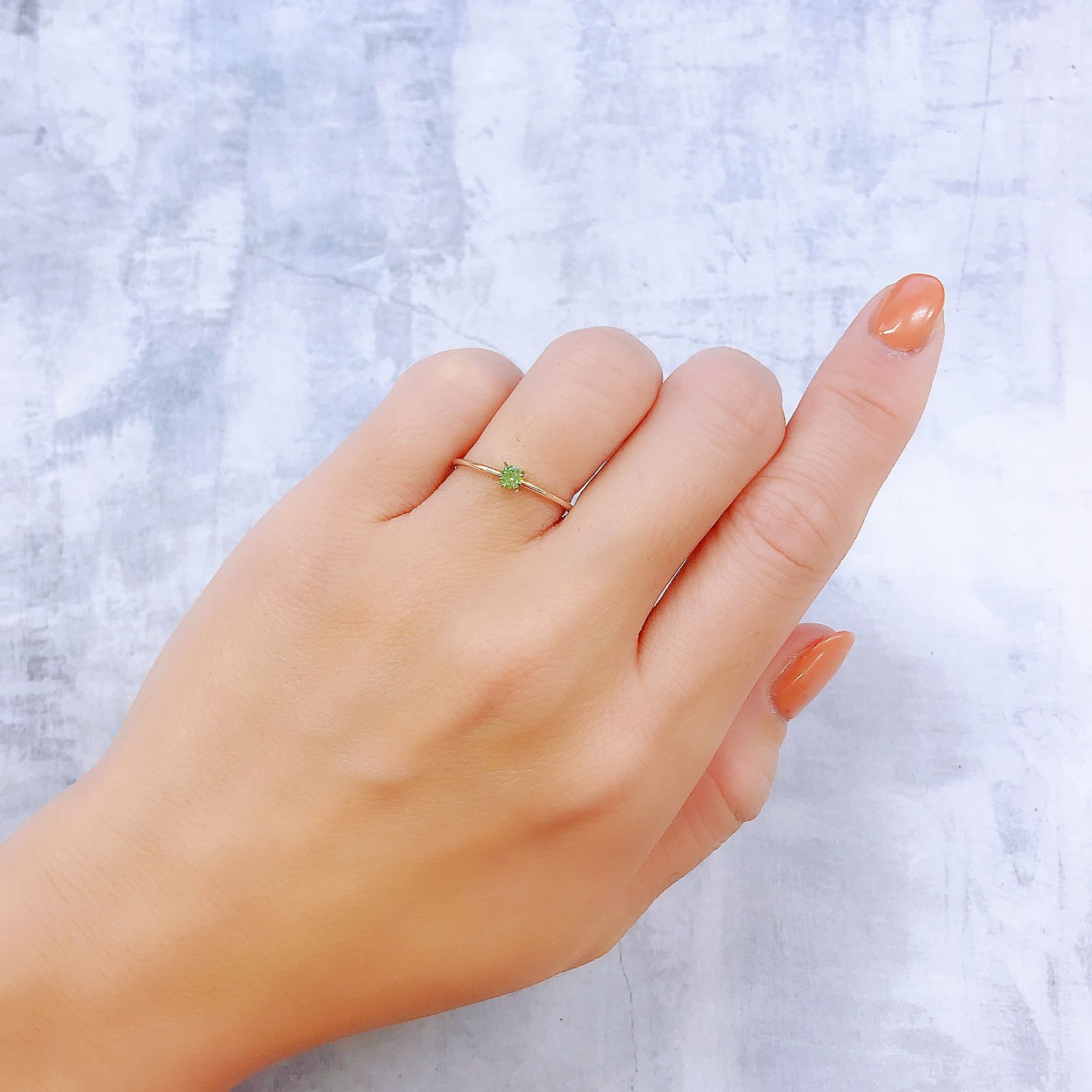 デマントイドガーネット ロシア産 0.14ct[221018225]3.1x3.1mm前後