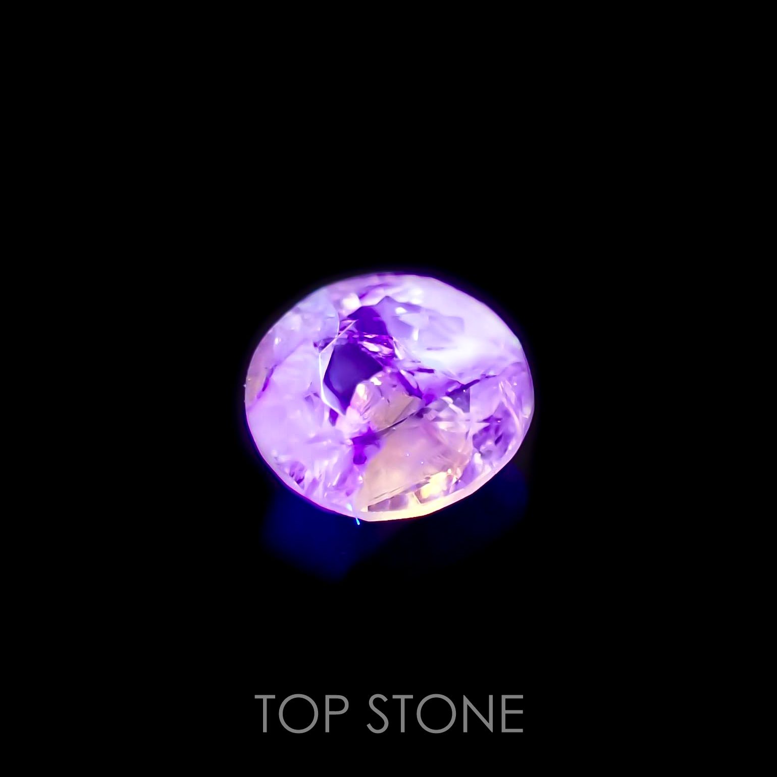ジョハチドーライト(宝石名ジョハチドライト) ビルマ産 0.562ct ソ付(彩珠)[19111457]5.5×5.5mm前後
