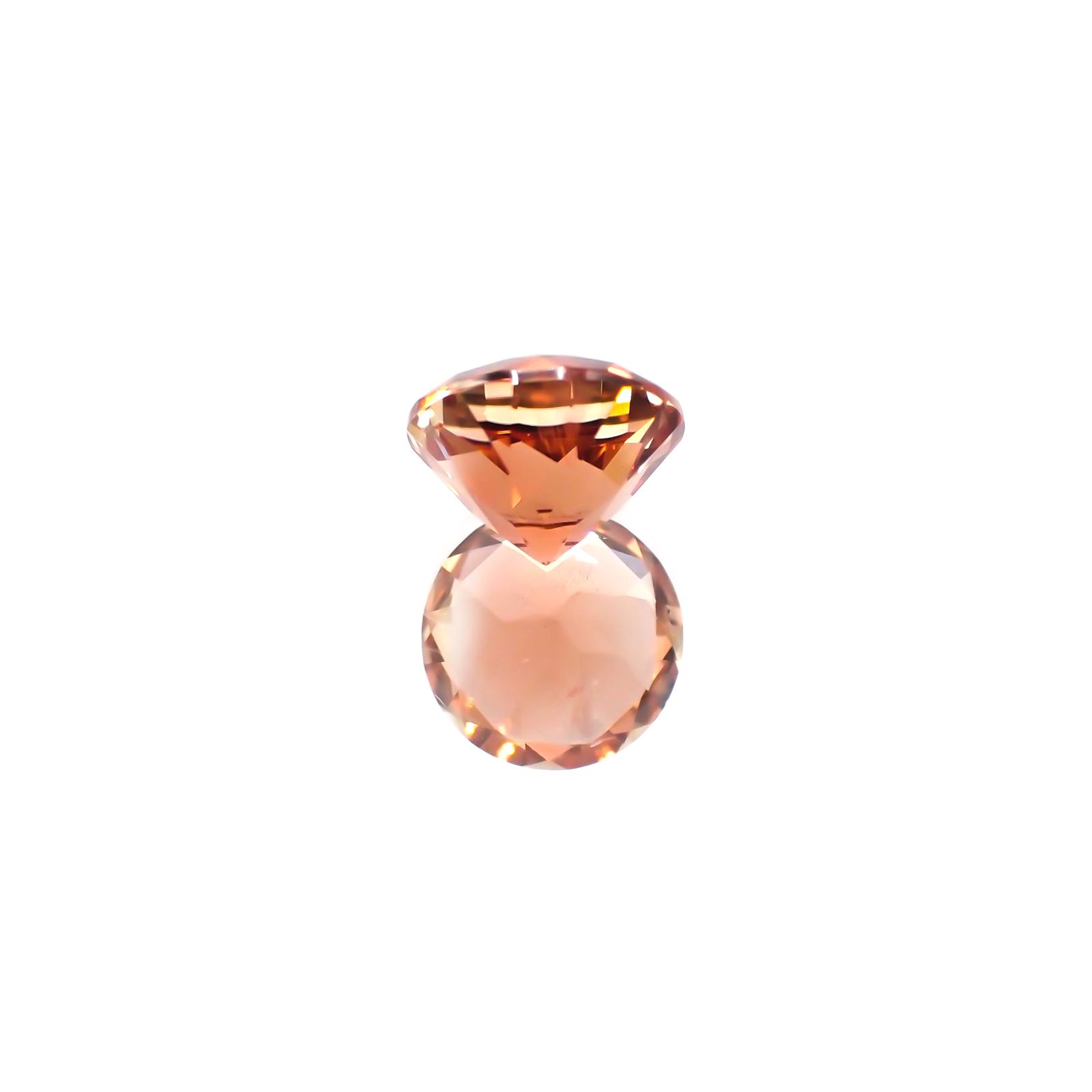 オレゴンサンストーン(宝石名ラブラドライト・サンストーン) アメリカ・オレゴン州産 1.766ct ソ付(彩珠)[21019353]8×8mm前後