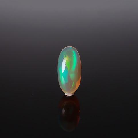 エチオピアオパール(宝石名オパール)エチオピア産 識別済 6.35ct / 19.5x9.5mm前後 [260722821]