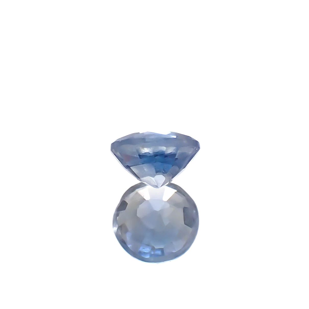 カシミールサファイア 非加熱(宝石名ブルー・サファイア)インド・カシミール地方産 0.38ct GIA鑑付[250530412]4.14x4.22mm前後