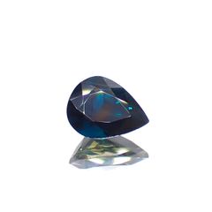 ラズライト 天藍石(宝石名ラズライト)ブラジル産 0.74ct ソ付(彩珠)[230622515]7x5.4mm前後