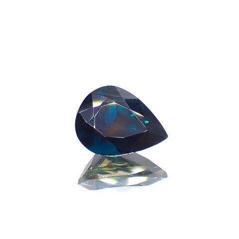 ラズライト 天藍石(宝石名ラズライト)ブラジル産 0.74ct ソ付(彩珠)[230622515]7x5.4mm前後