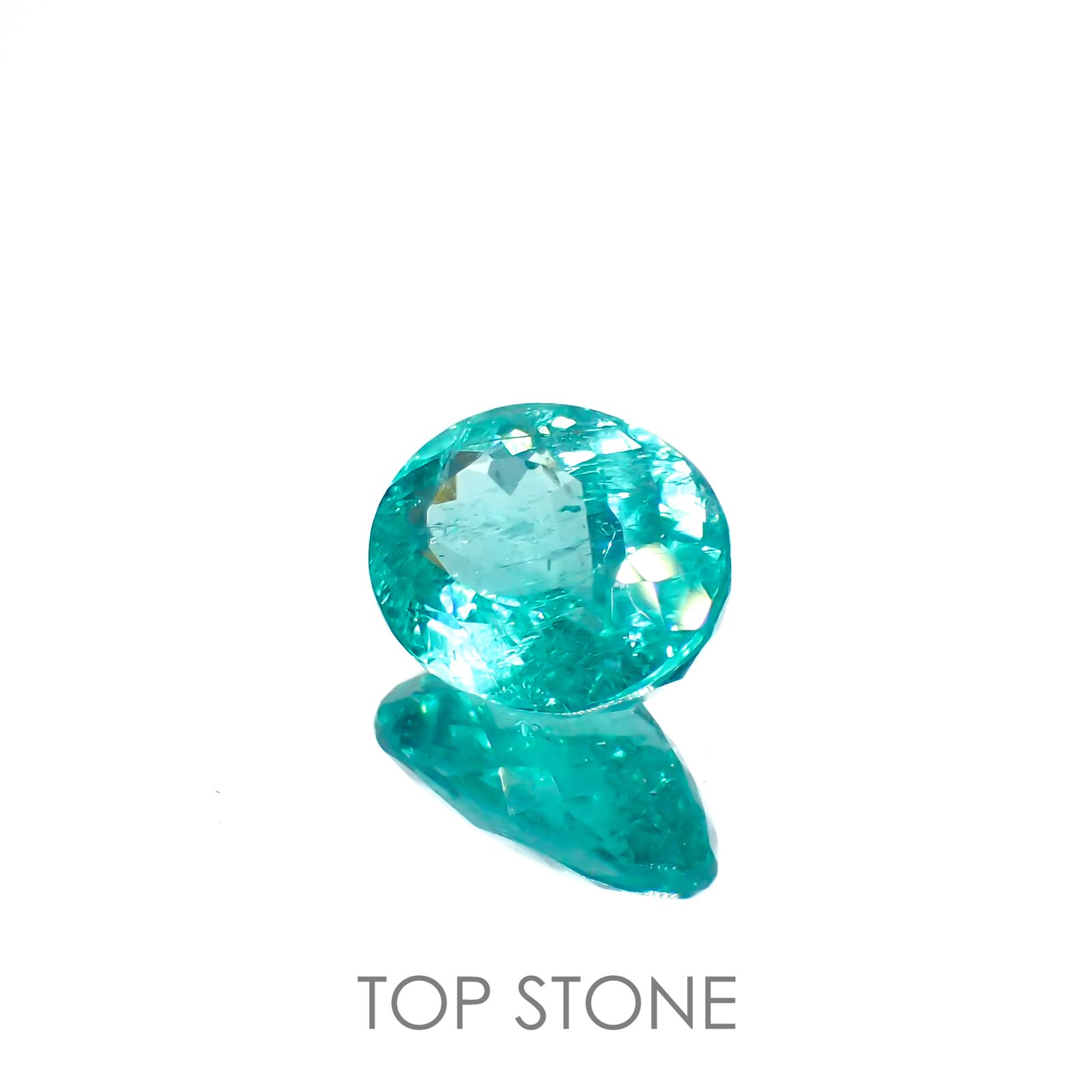 パライバトルマリン モザンビーク産 4.52ct[19111767]11.7×9.3mm前後
