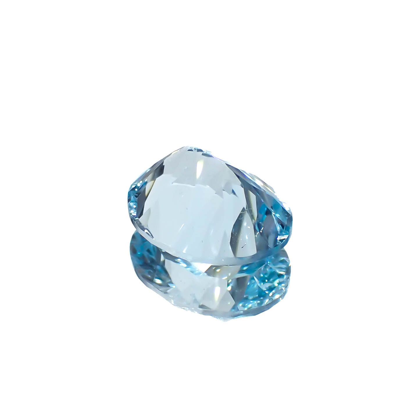 ブルートパーズ ブラジル産 3.03ct[221219352]10.1x7.9mm前後