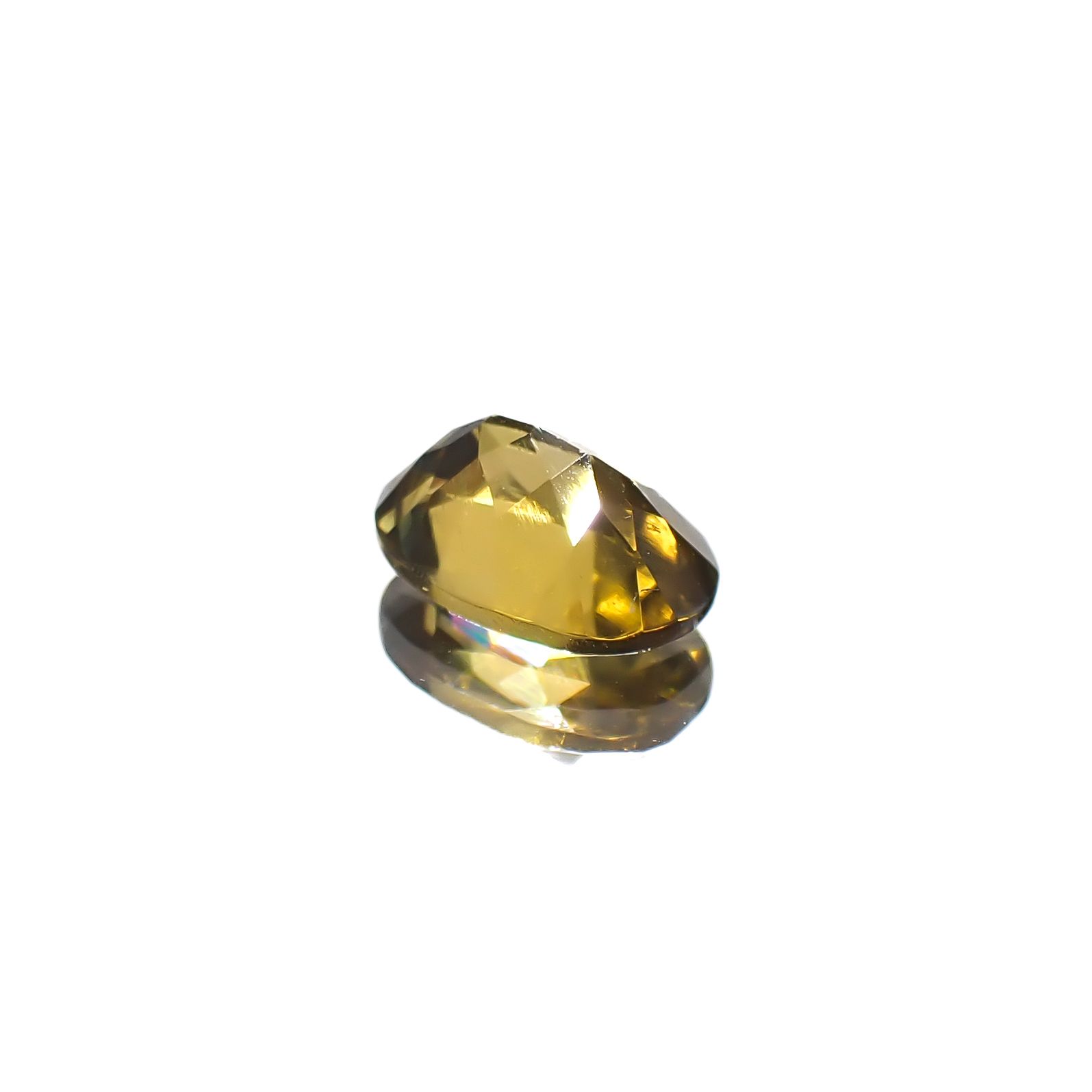 イエロージルコン スリランカ/カンボジア産 1.21ct[240728531]7.2x5mm前後