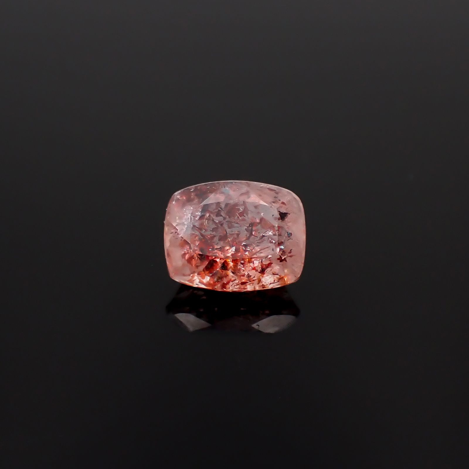 ファイヤークォーツ ナイジェリア産 3.46ct[240326727]10.5x8.5mm前後