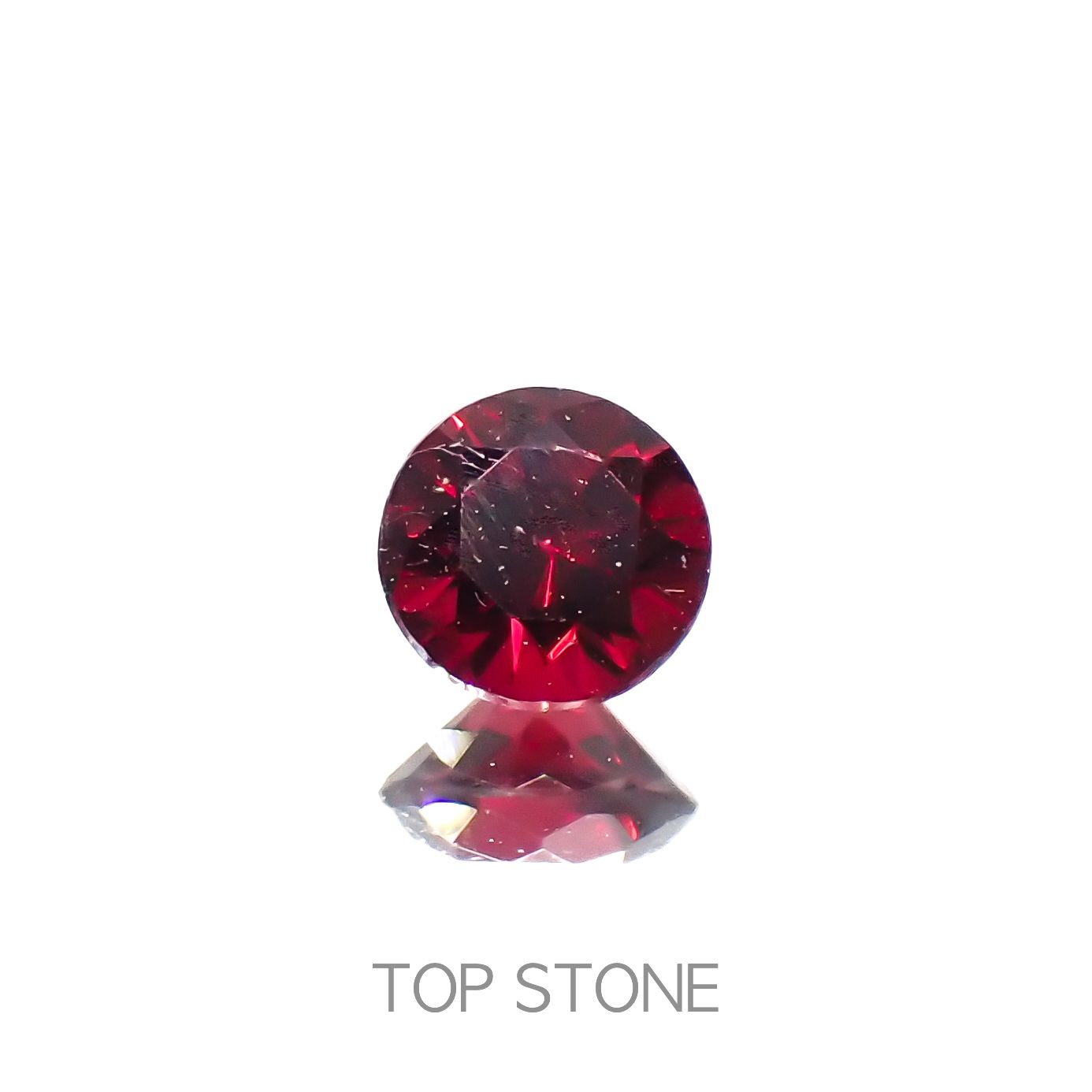 レッドスピネル ビルマ/マダガスカル産 0.21ct[230220548]3.6x3.5mm前後