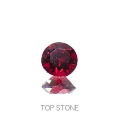 レッドスピネル ビルマ/マダガスカル産 0.21ct[230220548]3.6x3.5mm前後