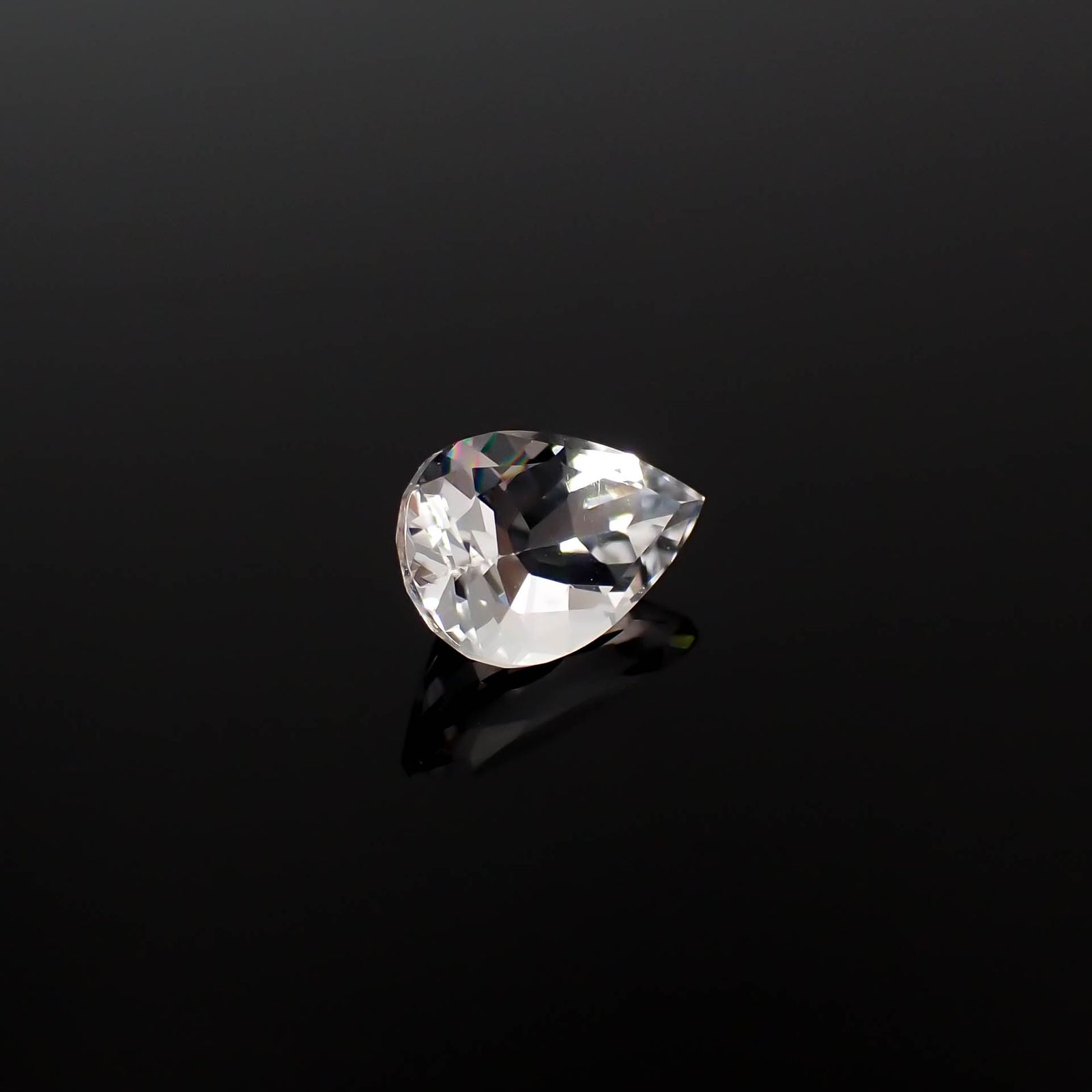 レムリアンシードクリスタル(保証シール付き) ブラジル産 0.83ct [240326827]8x5.4mm前後