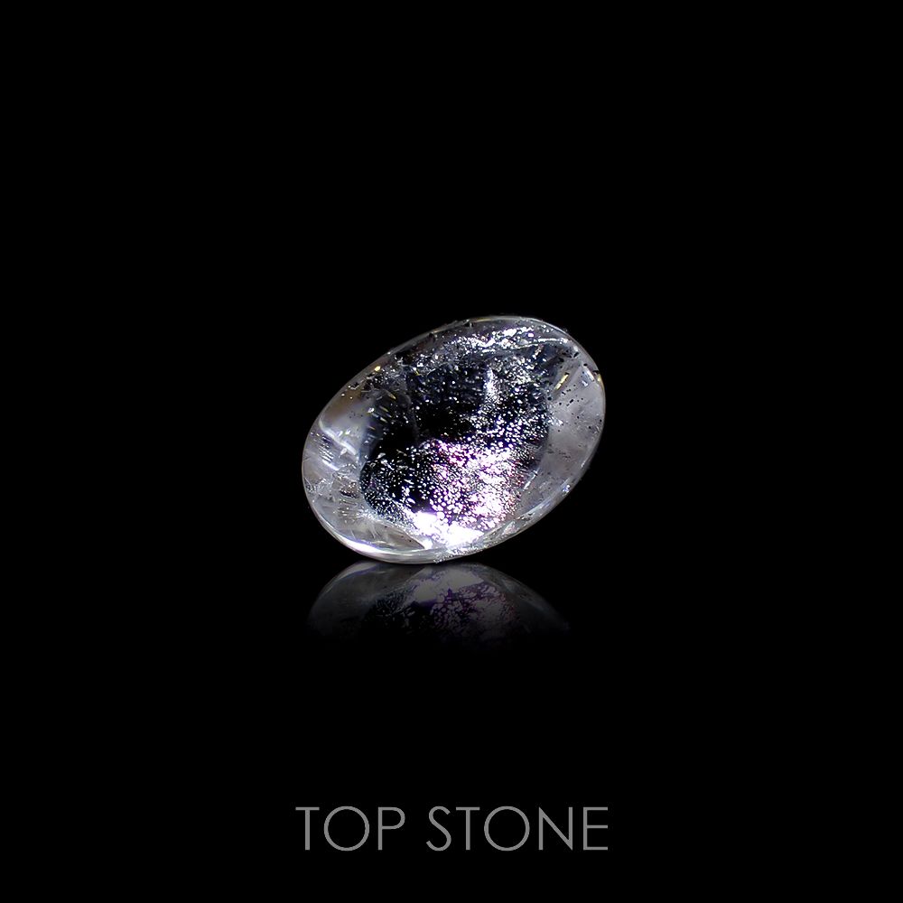 ティンカーベルクォーツ ブラジル産 7.00ct[20032085]15.5×11.3mm前後