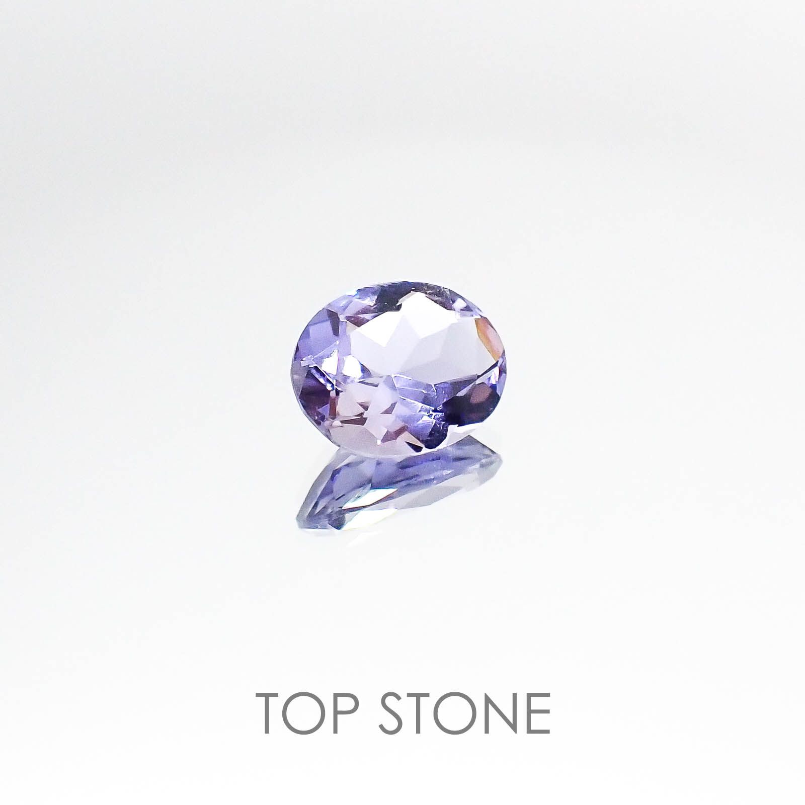アイオライト(宝石名アイオライト) タンザニア産 1.40ct 識別済[20073552]8.9×7mm前後
