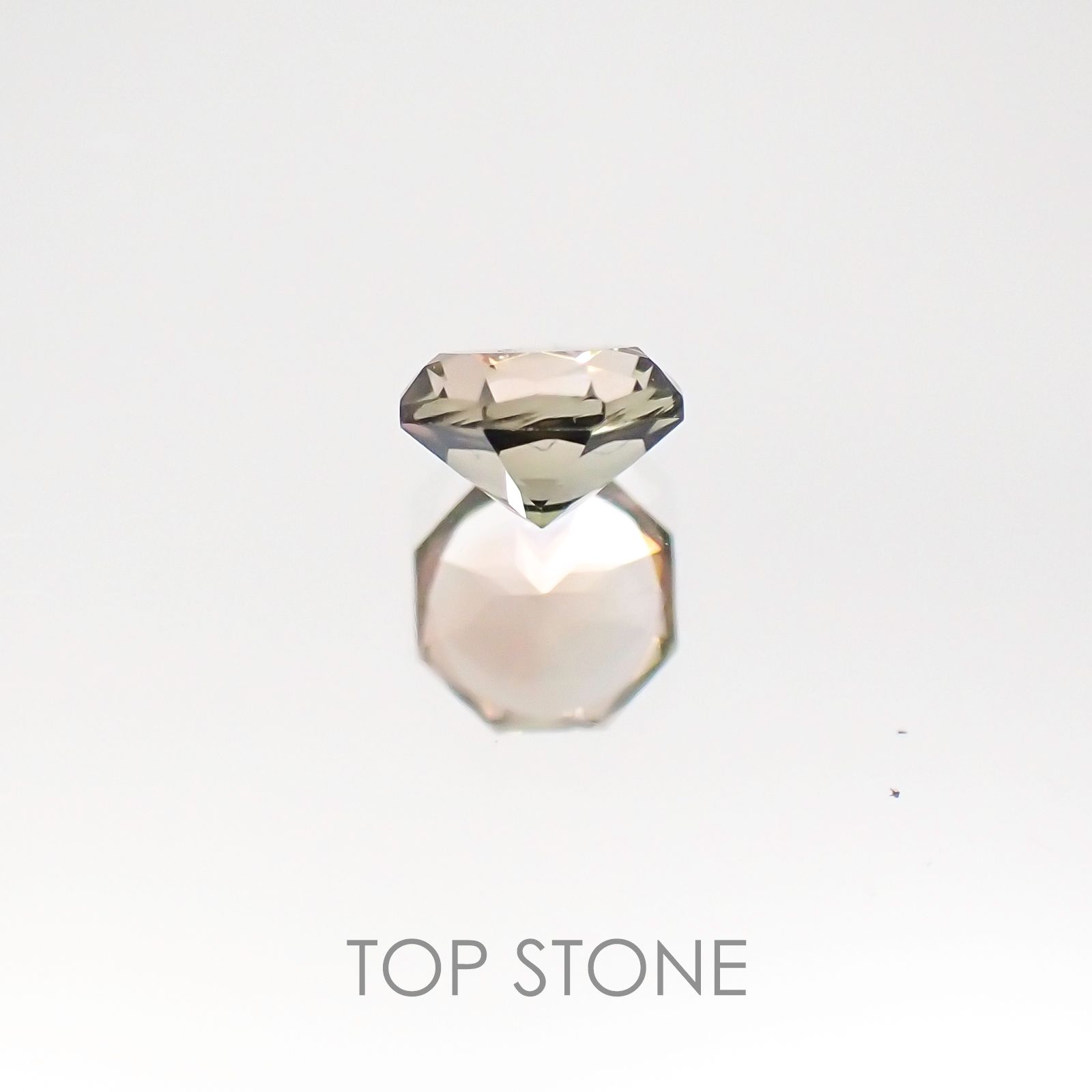 ◇オクタゴンカット◇バイカラートルマリンSA ブラジル・アフリカ産 ルース 0.3ct[20117151]4.3×4.3mm前後